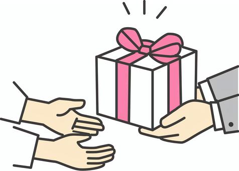 プレゼント 受け取るイラスト無料イラスト・フリー素材なら「イラストAC」