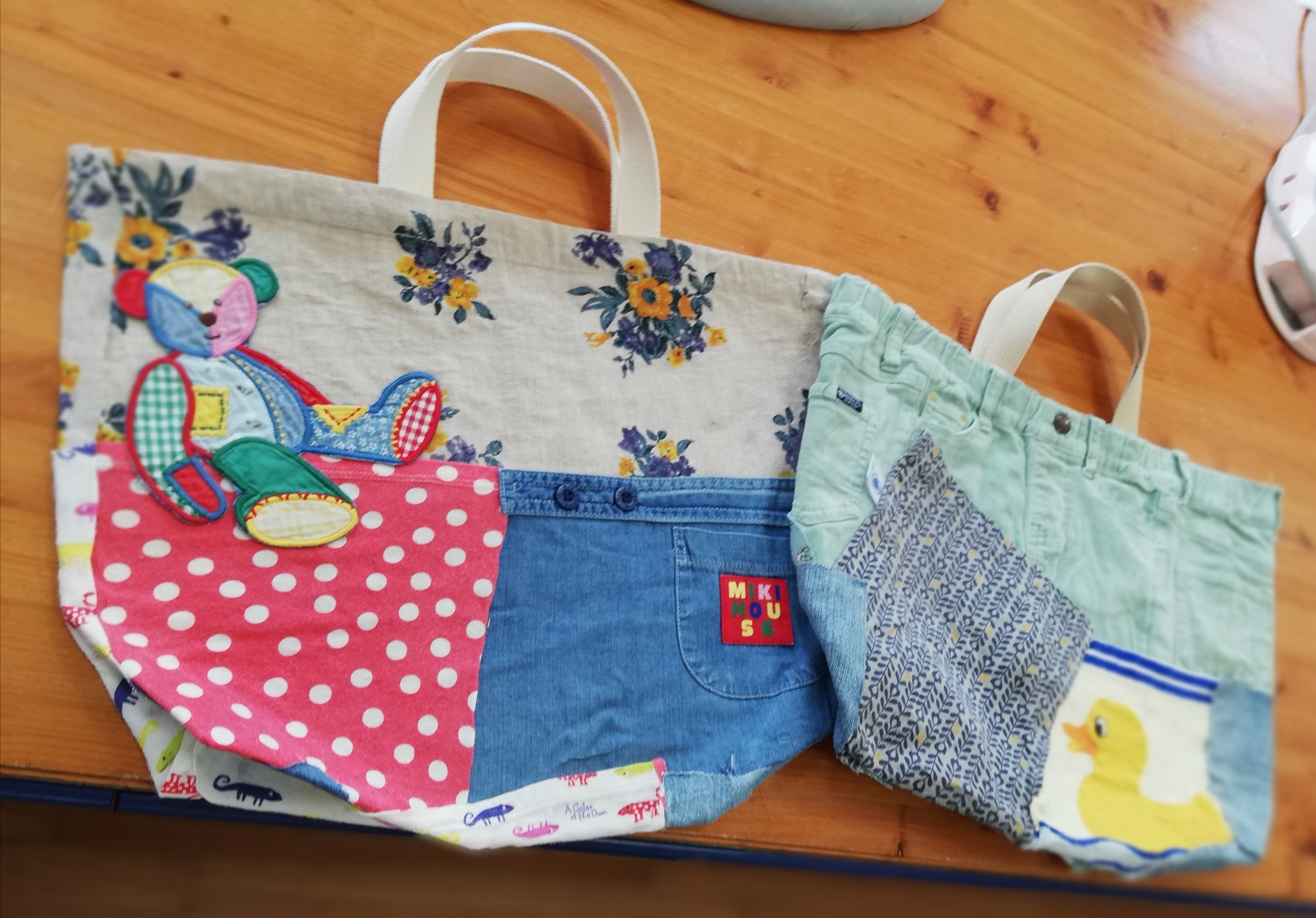 ベッド周り スヌーピー 子供服リメイク パッチワークキルト handmade＊*｡·* などのインテリア実例 - 2015-10-1211:50:19RoomClip ルームクリップ