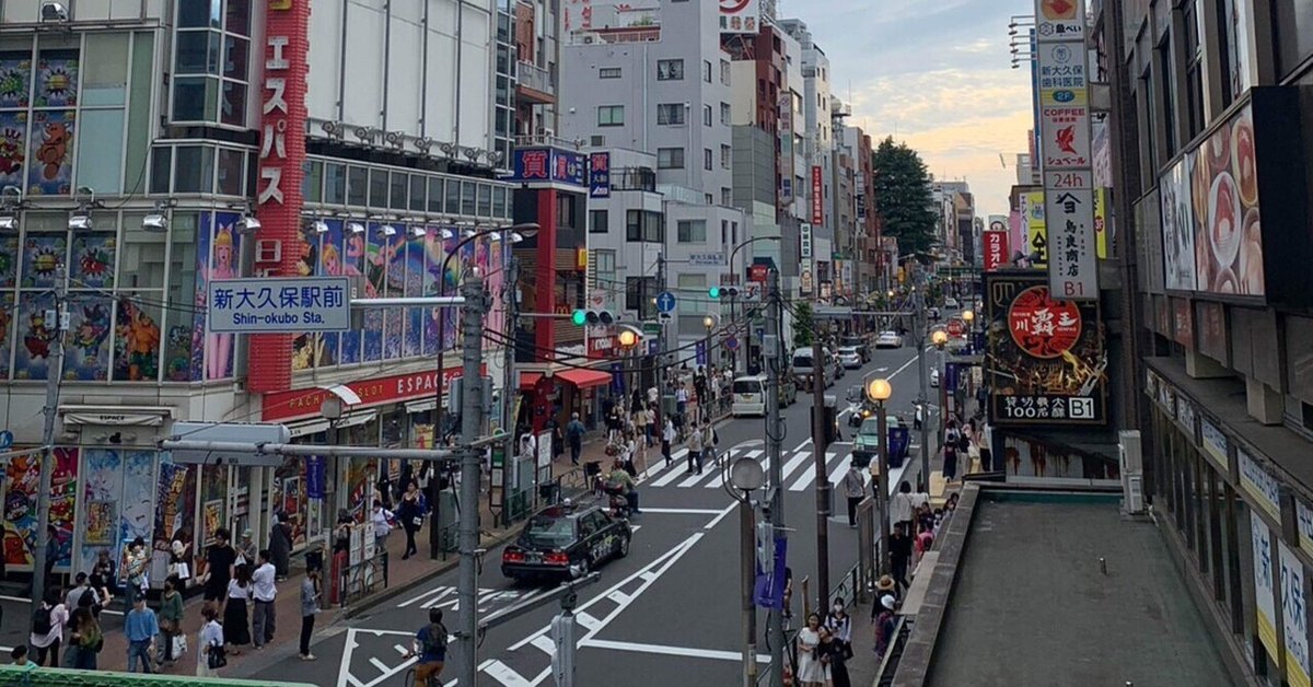 新大久保駅といえばコリアンタウン