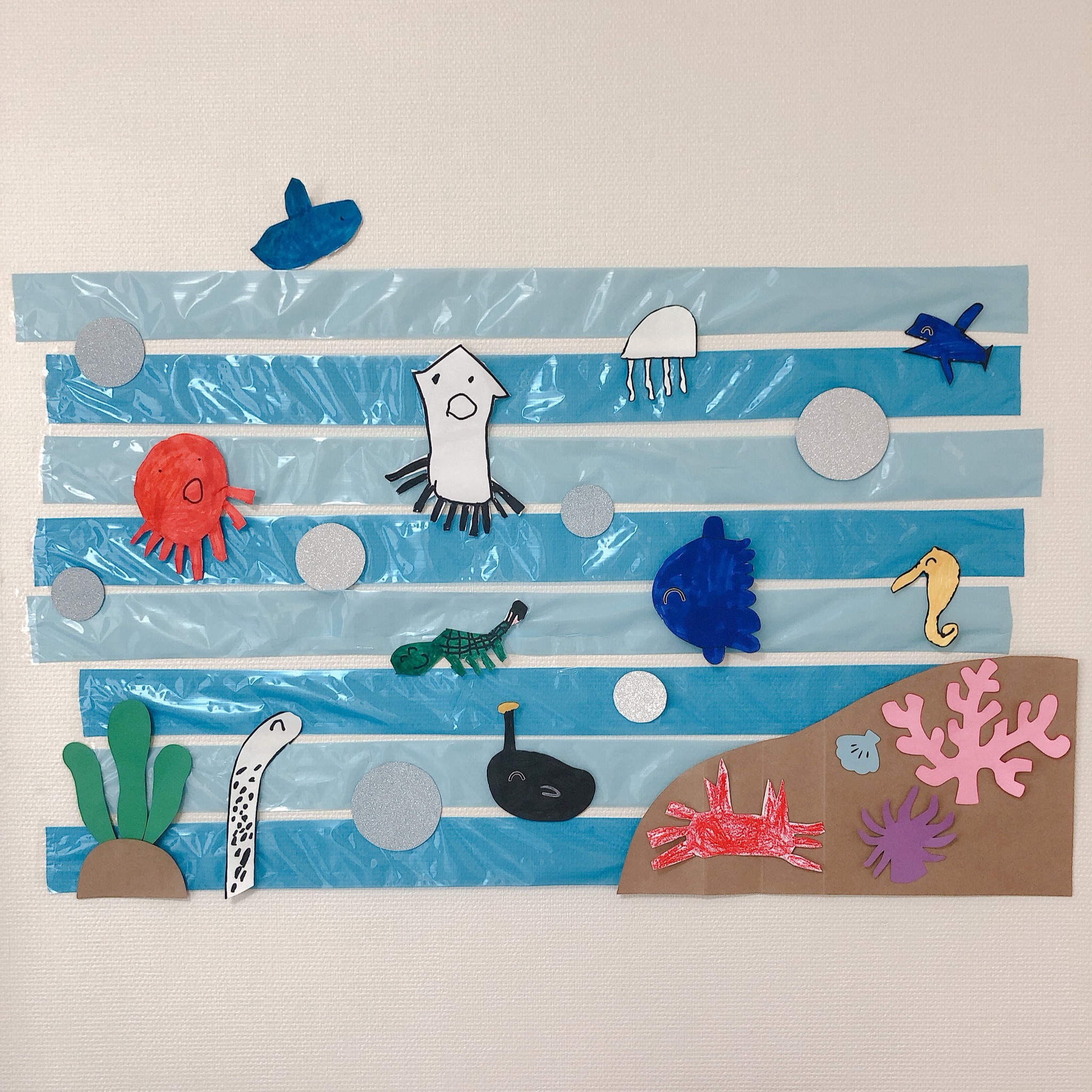 壁面製作 2歳児 幼保連携型認定こども園 花園幼稚園