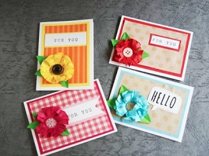 母の日、義母の日カード作りLEE