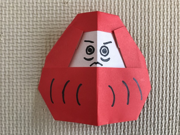 折り紙 たつだるま Origami Dragon Daruma カミキィ Kamikey