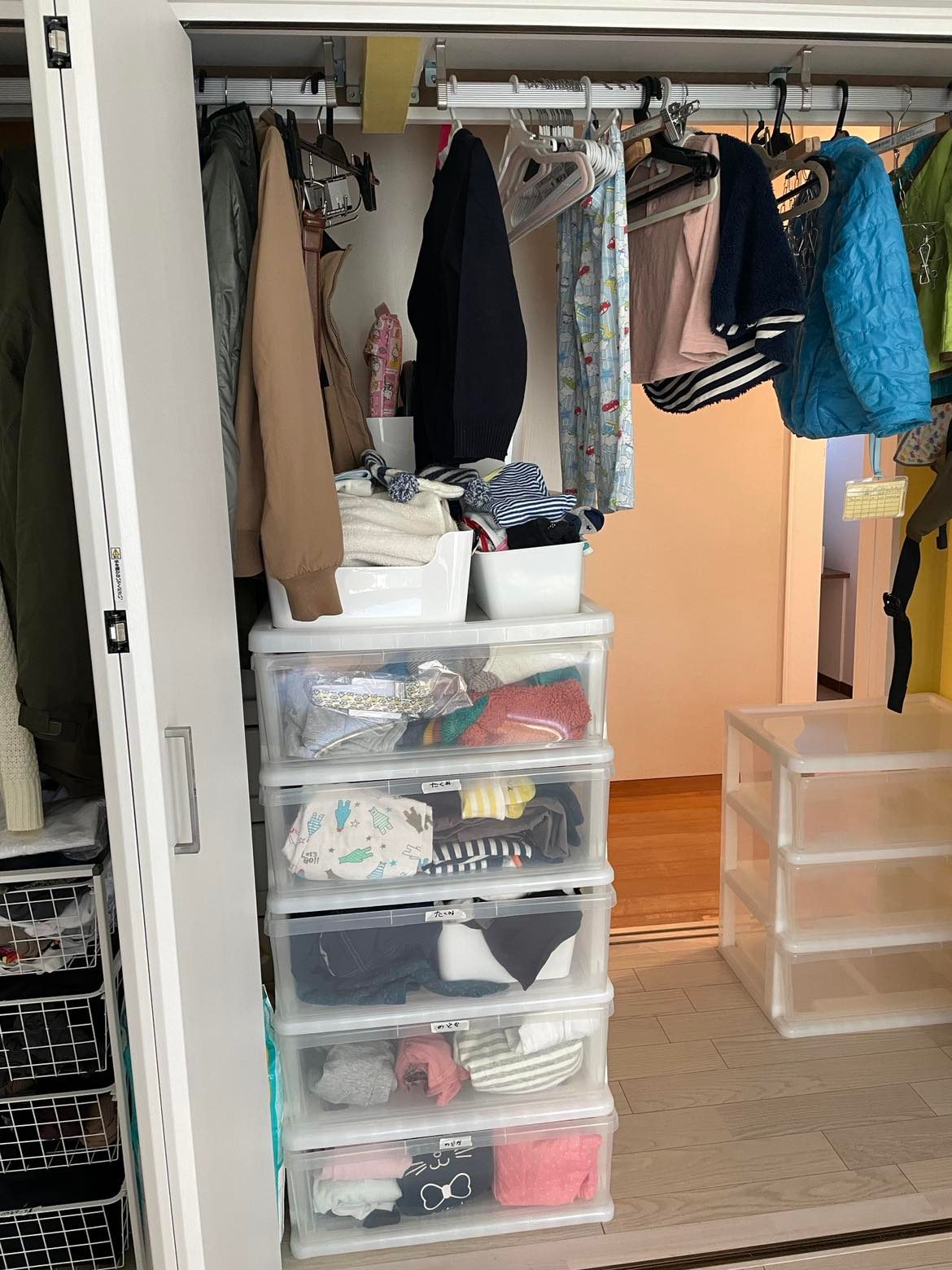 建売住宅でファミリークローゼットをつくる！我が家の実例よーこくらぶ