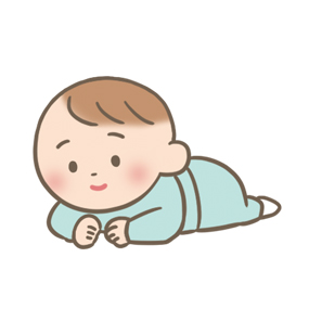 助産師監修 赤ちゃんと楽しく「うつぶせ遊び」ベビーカレンダ