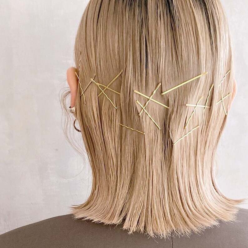 2024夏 自分でできる！ショートボブの結婚式アレンジ12選表参道・青山・銀座・柏の美容室 ENOREヘアサロンエノア