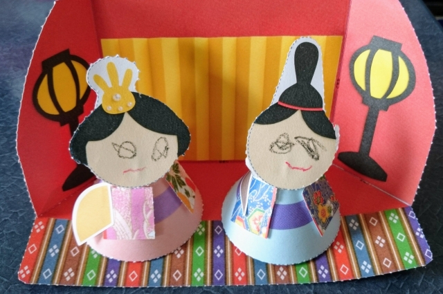 月星組 ２歳児ひなまつり製作幼保連携型認定こども園 カトレヤこども園