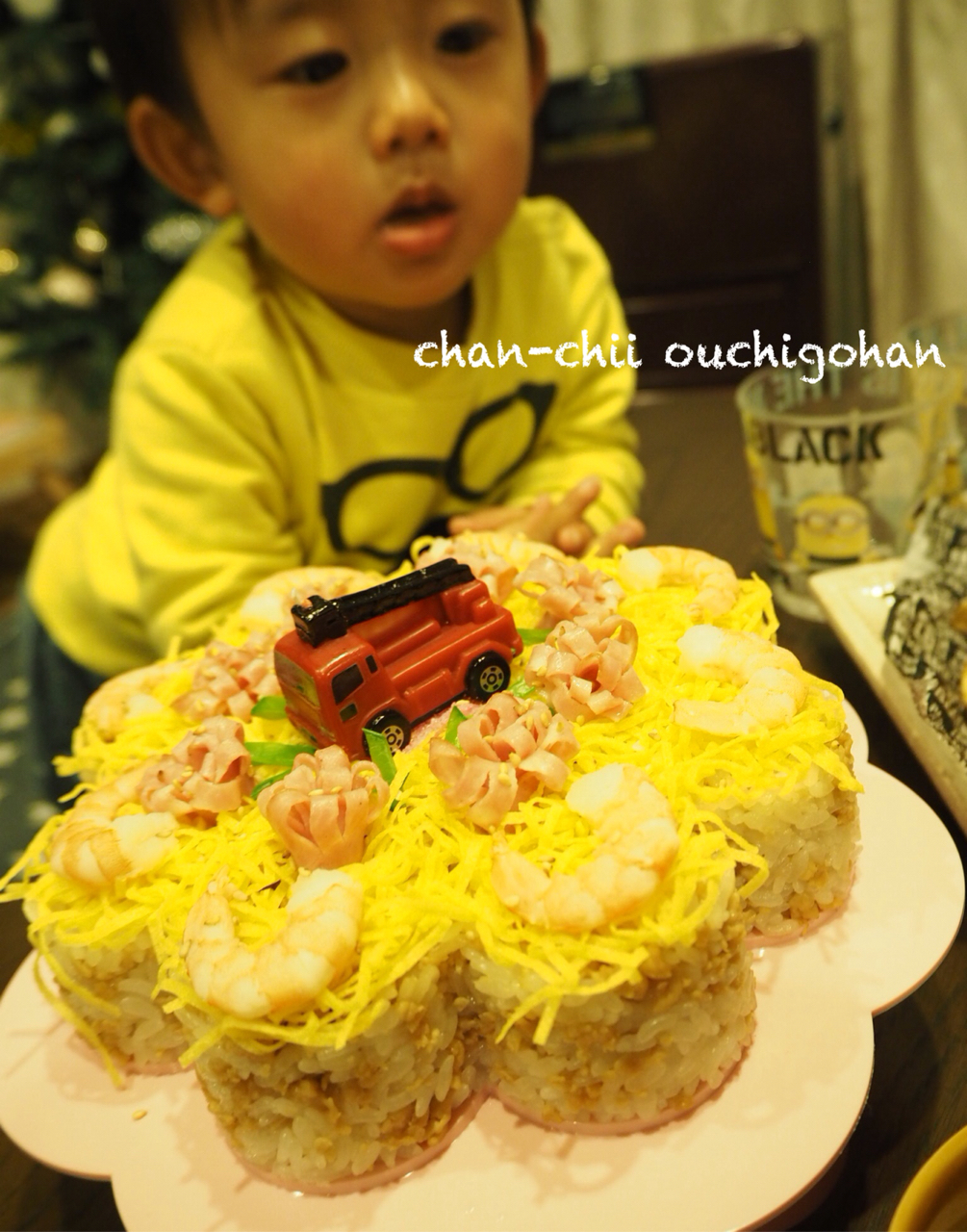 2歳の誕生日ご飯♡新幹線祭りでワンプレートと手作りケーキどめさんオフィシャルブログ「どめさん家の簡単・毎日ごはん」Powered by Ameba