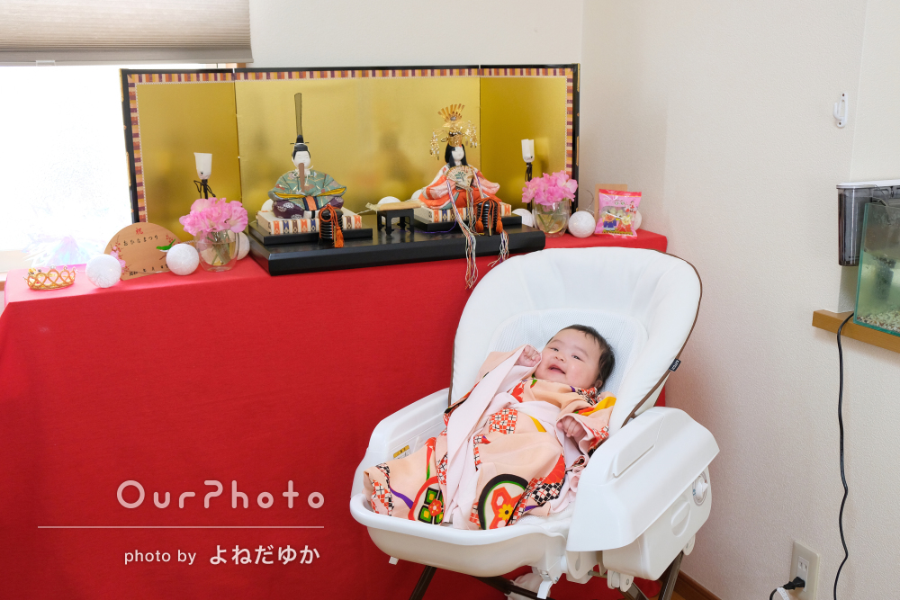 型紙不要！赤ちゃんの着物と袴の作り方・お食い初め、お正月、初節句にLucky House Journal