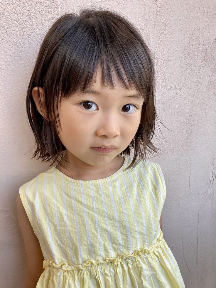 お母さんとお揃いのベリーショートになりました💕, オシャレ大好きな幼稚園生🌼, ・,ベリーショート キッズカット女の子