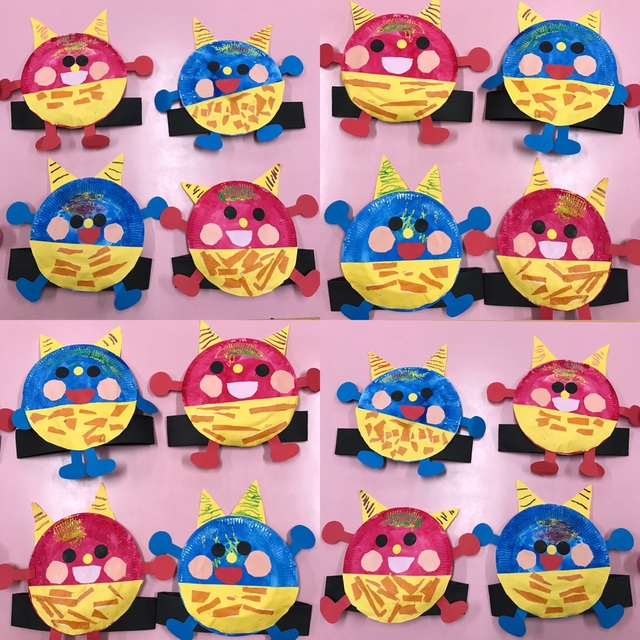 おにのお面作り – はーとプラザとはや