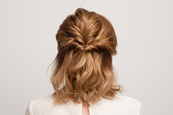 結婚式や特別な日にぴったり✨簡単巻きつけヘアアレンジ