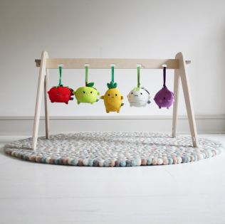 簡単ベビージムDIY 費用600円、製作時間30分で手作りする方法世田谷万葉集