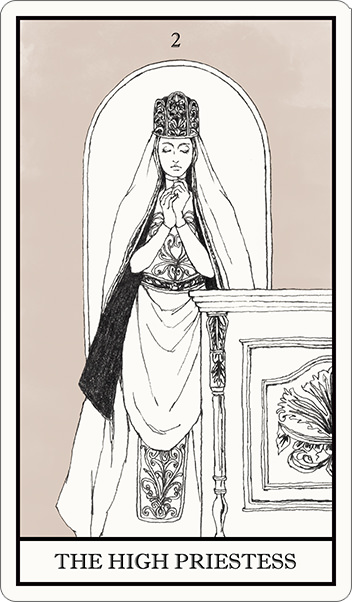 女教皇 女司祭The High Priestess-無料占い 占いStock