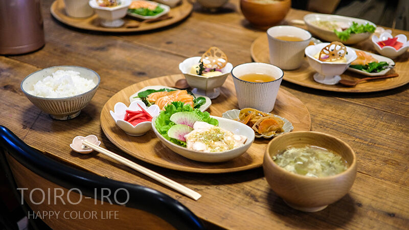 持ち寄りご飯と千羽鶴 - 気分しだいで食べりゃんせ♪