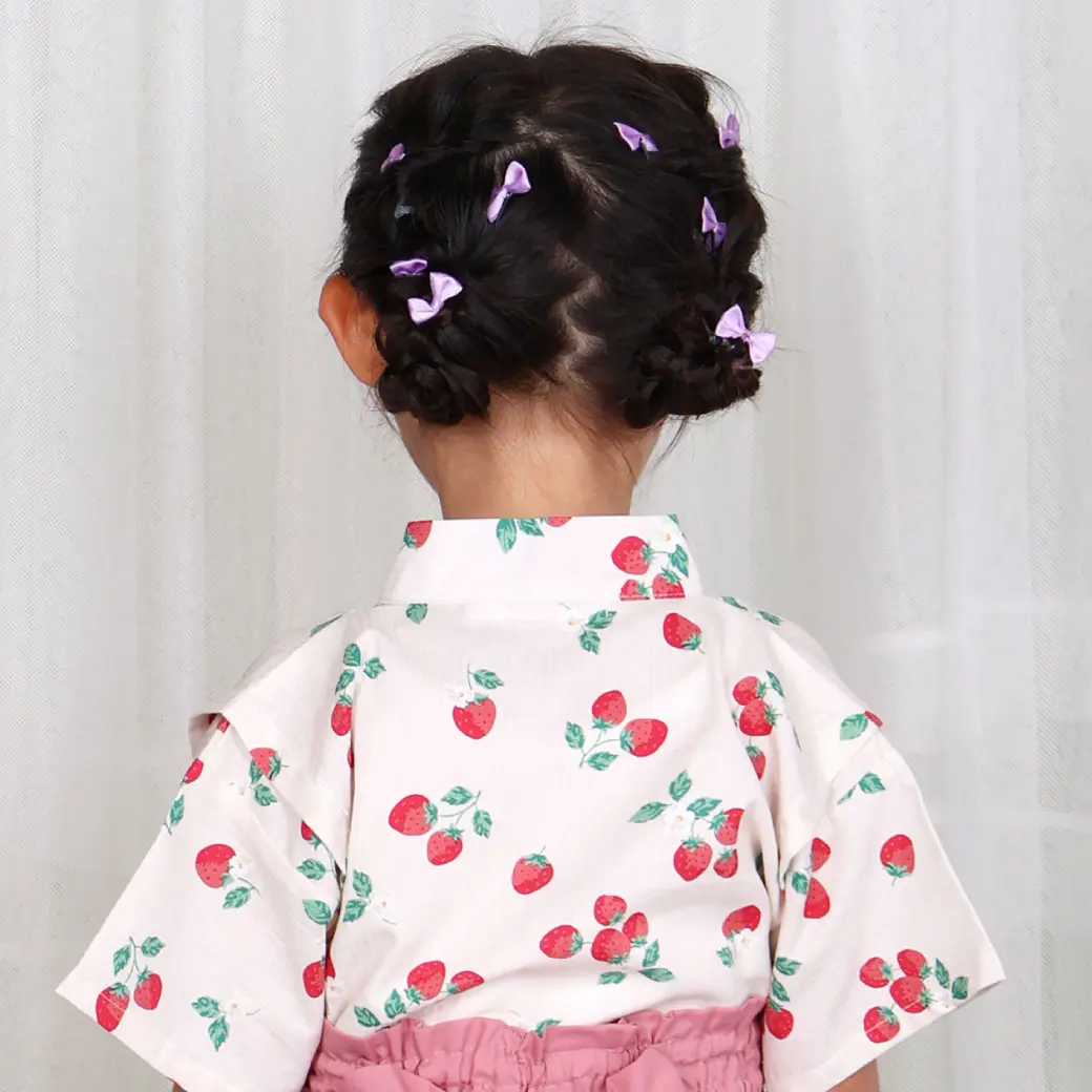 簡単 浴衣に合う子供の髪型アレンジ集！くるりんぱ・おだんごもkosodate LIFE 子育てライフ