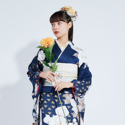 振袖レンタルセット 赤 現代風古典 – きものセンタ