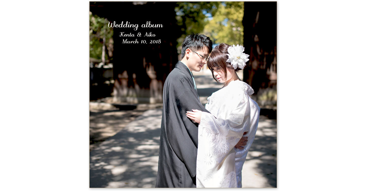 デザインでこんなに変わる！結婚式アルバムの表紙アイデア集♡ - COUPLEALBUM