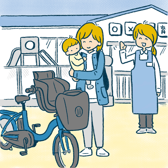 安心・安全で快適な自転車ライフのポイントわたしの家木造注文住宅・戸建の住友林業 ハウスメーカー