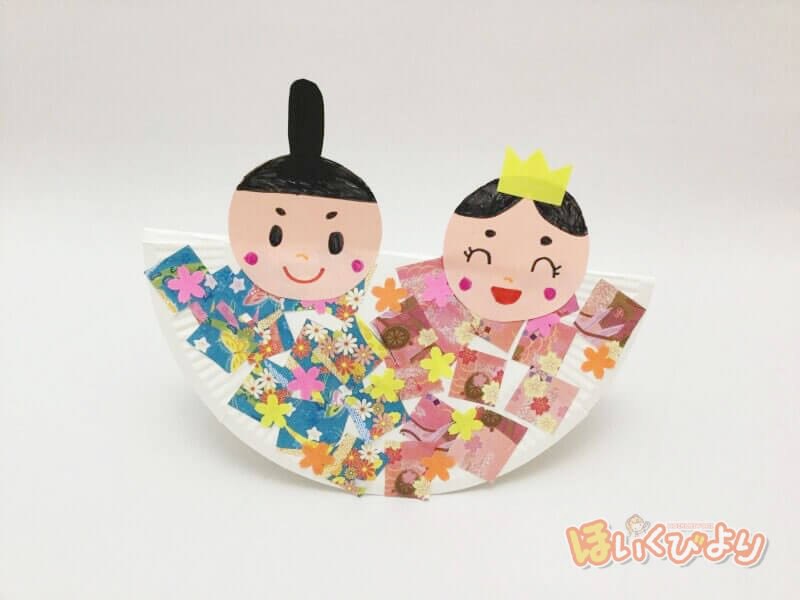 ひなまつり製作型紙&作り方せいさくわぁるど