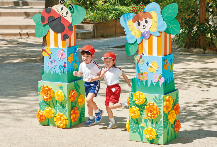 みんなの手作り運動会アイテム〜衣装に入退場門にメダルまで！アイデア17選〜保育と遊びのプラットフォーム ほいくる