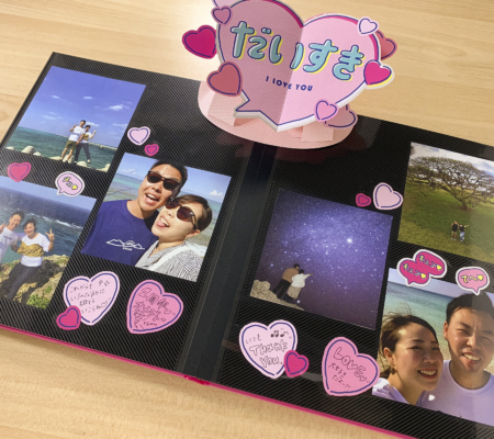 カップル 手作りアルバムアルバムキッチン