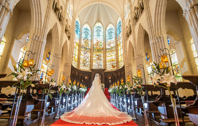 埼玉・大宮セントアクアチャペル大宮大聖堂 の家族結婚式