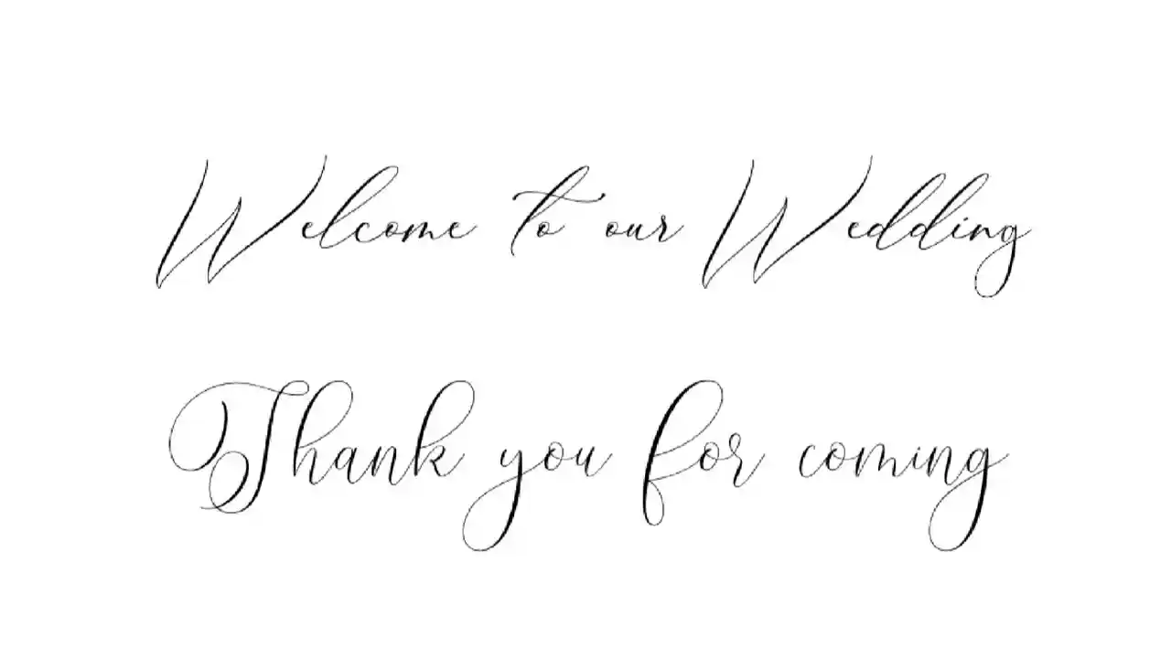 ウェルカムボードの文字の書き方＆手書きのコツを解説！おしゃれな英語や和装にあう日本語の文例もみんなのウェディングニュース