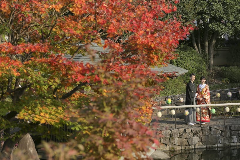 wedding ave.® DESIGN×RESONABLE×NATURAL ,和装前撮り ,和装フォトウェディング ,目白庭園前撮り ,目白庭園フォトウェディング ,東京前撮り ,東京フォトウェディング ,結婚写真,前撮り,フォトウェディング,プレゼント,自然,結婚写真前撮りフォトウェディングプレゼント自然プレ花嫁準備