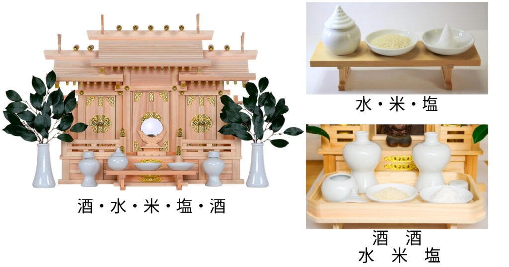 喪中の神棚の半紙やお供えやしめ縄などのお参りやいつまでを解説