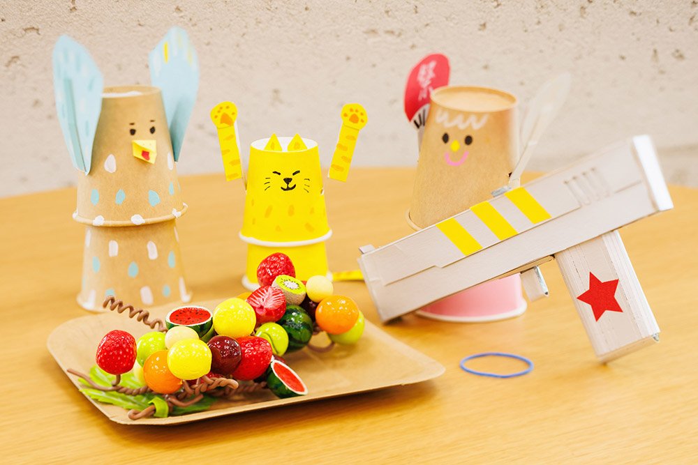 夏祭り手作りおもちゃ作り方釣り竿🎣保育士応援