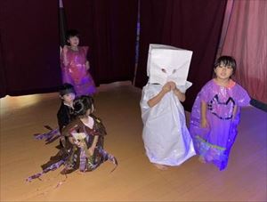 お化け屋敷へようこそ～夏祭り～」にじいろ保育園ブログ