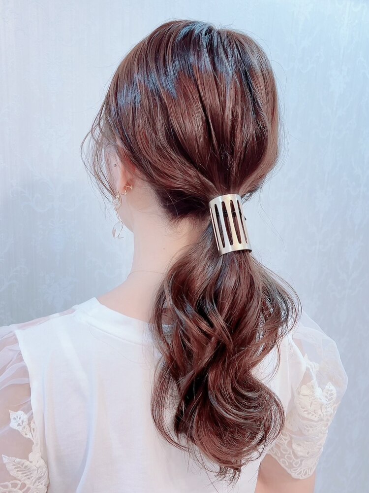 お呼ばれヘア 巻き下ろしてアレンジ 結婚式 ハーフアップ hairdos - YouTube