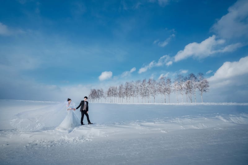 モエレ沼公園～冬のフォトウェディング・2023-10-17札幌の撮影レポートラヴィファクトリ