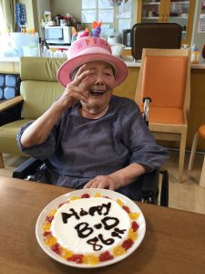 おやつレク＆誕生日会 八つ橋特別養護老人ホーム 玉光苑