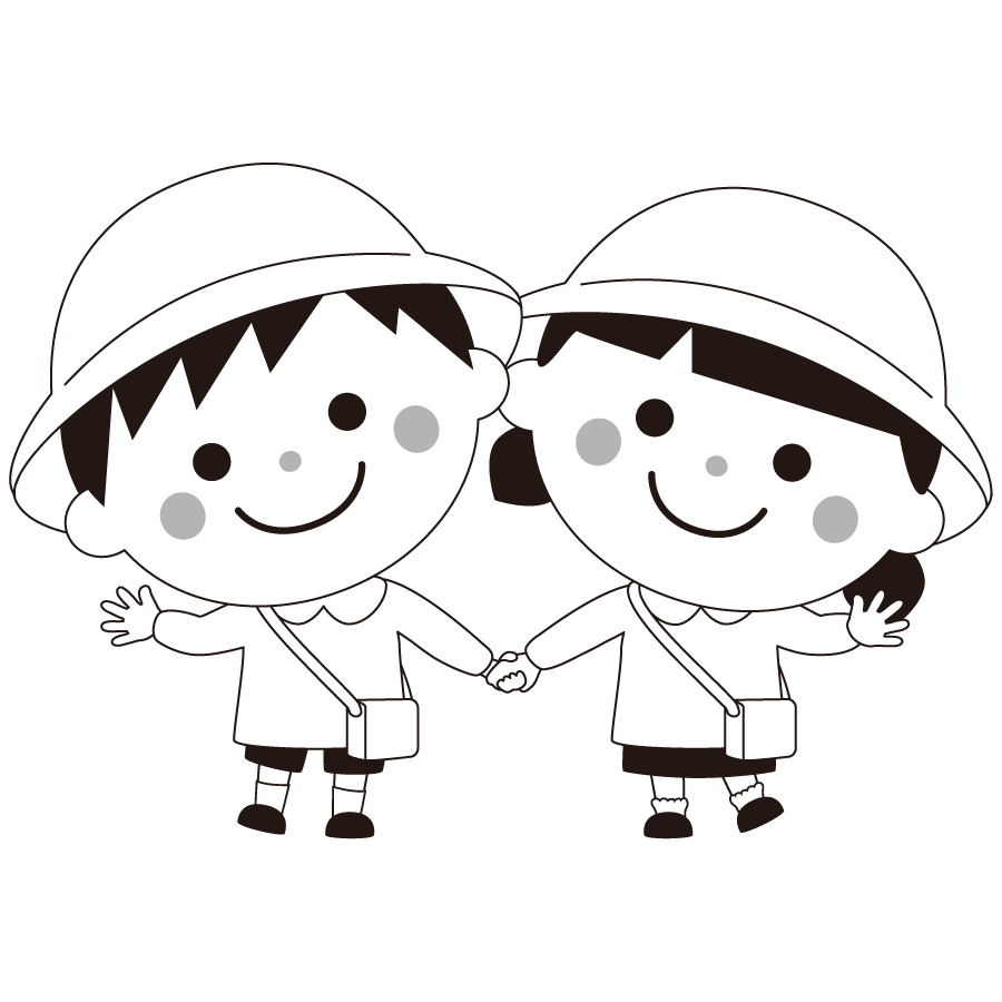 ベクターイラスト素材：幼稚園、保育園の先生と手をつなぐ子供たち の Stock ベクターAdobe Stock