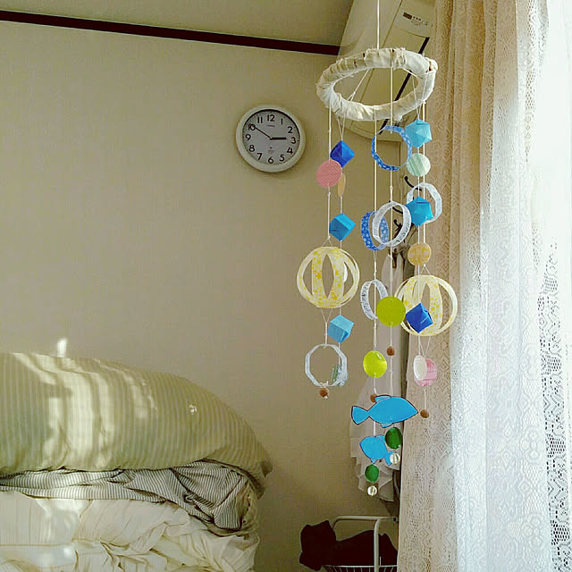 モビール 花とハチドリ AHumming Bird Manu Mobiles マニュモビールズ 北欧 インテリア 飾り 手作り おしゃれ 赤ちゃん子供部屋 花 フラワー 鳥 80sホーム用品,インテリア雑貨,Manu Mobilesピカキュウhome