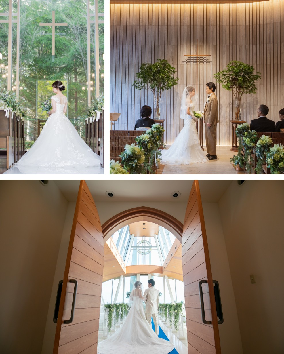 チャペル・南青山フォトデータプラン前撮り・フォトウェディング・結婚写真なら ワタベウェディング