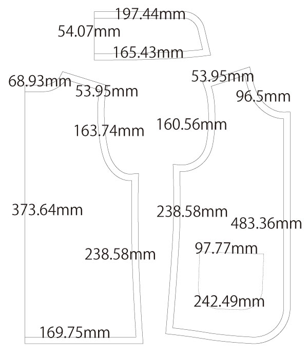 型紙でつくるもんぺはんてん屋