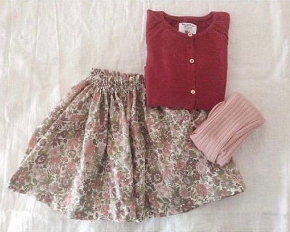 簡単衿付きワンピース！ シェリーワンピ 型紙 作り方 女の子服 80-130