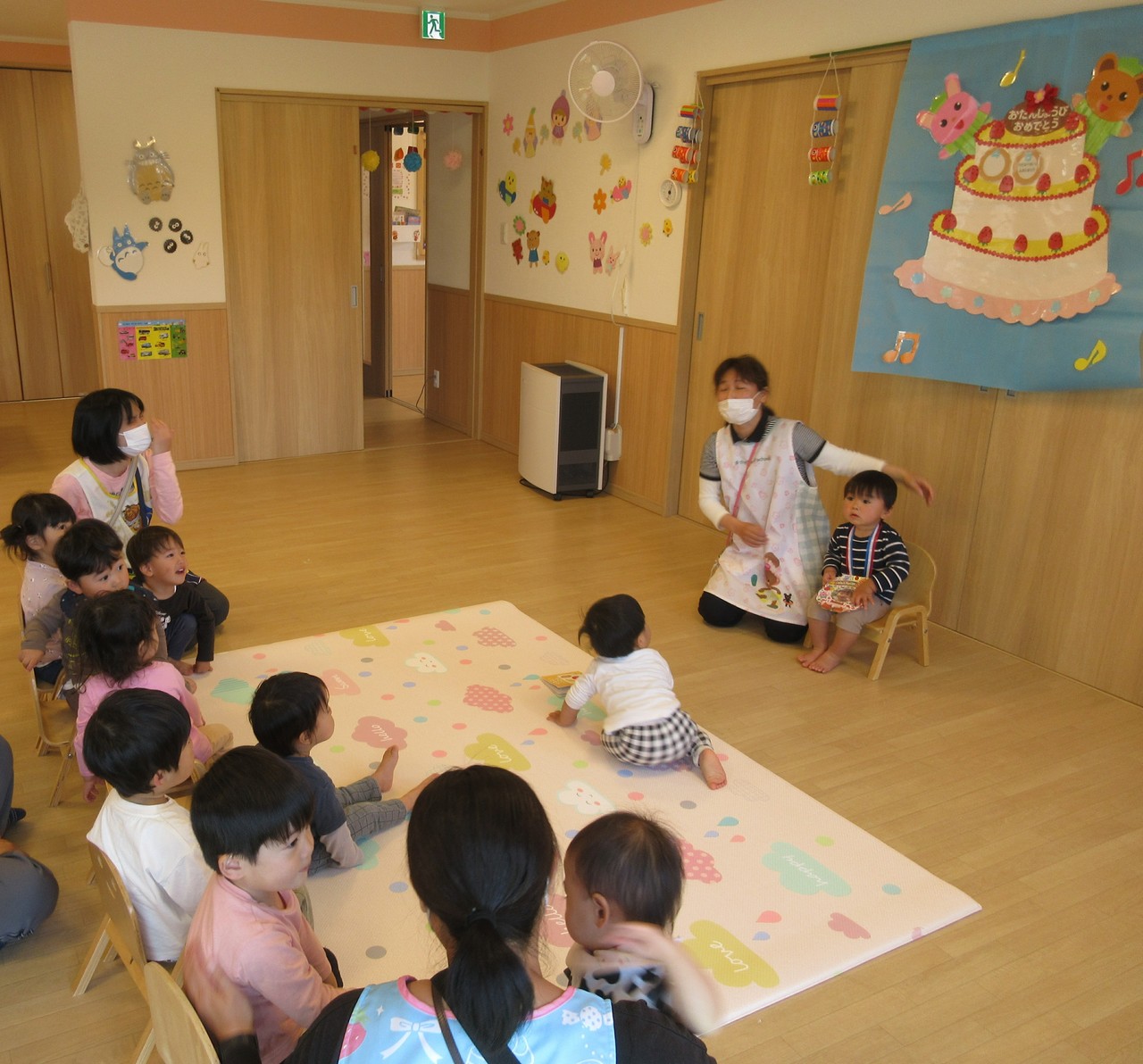 ７月誕生会を開催しました🎂社会福祉法人日の丸保育園