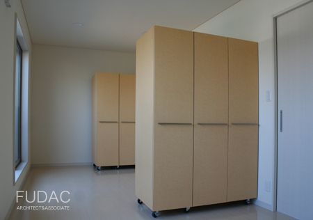 可動間仕切りで一部屋した子供部屋』 洋室・子供部屋のリフォーム事例和光市 リフォームO-uccino