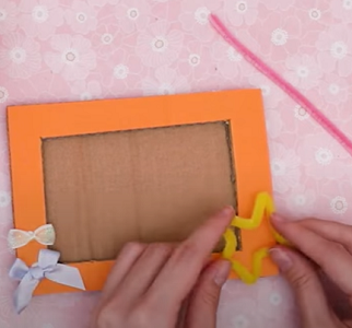 ☆フォトフレーム作り☆いずみ保育園