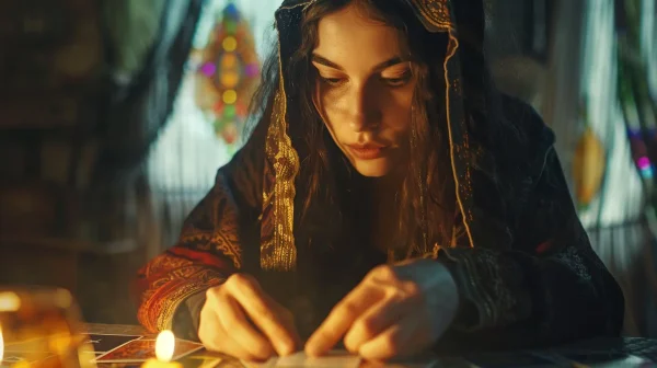 タロットカード 2:女教皇 意味と解釈恋愛・仕事・悩み別タロットパレット