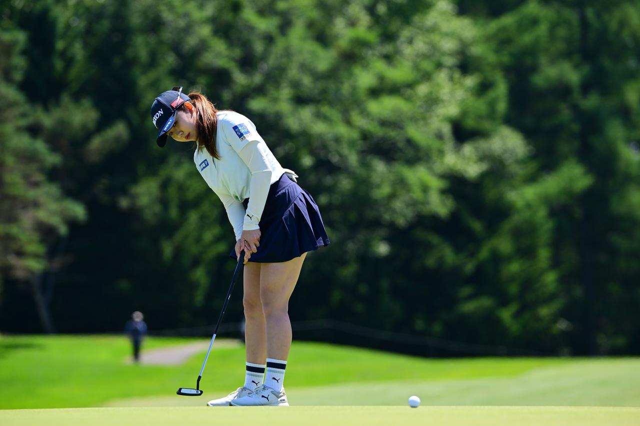 女子ゴルフ 道産子内田ことこが首位守る 3打差の2位に山城奈々 スポニチ毎日新聞
