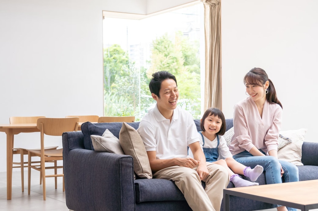 家族が幸せになる風水とは？答え→〇〇の方角にリビングをつくる！マイホームのある暮らし