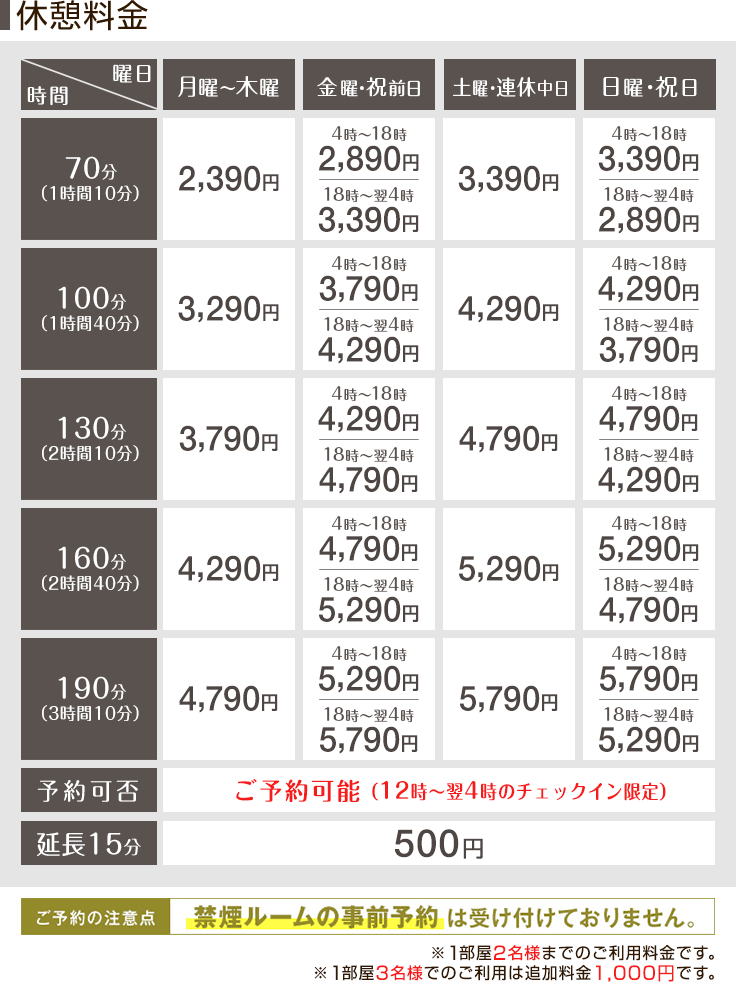 料金案内】ホテル ウォーターゲート名古屋｜名古屋港