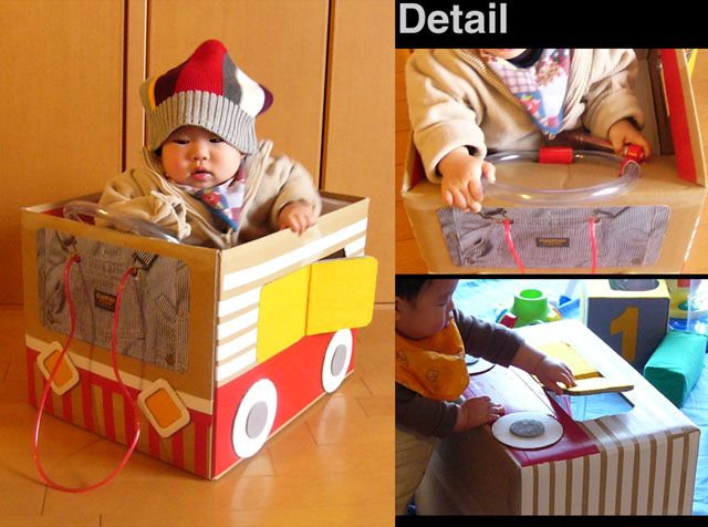 段ボールと新聞紙で手作りおもちゃ！体を使って遊べる遊具や子どもが喜ぶ遊び方アイデアも 0・1・2歳向けBaby-mo ベビモ