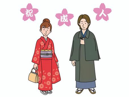 ☆錦絵で楽しむ四季の装い☆ お正月の晴れ姿