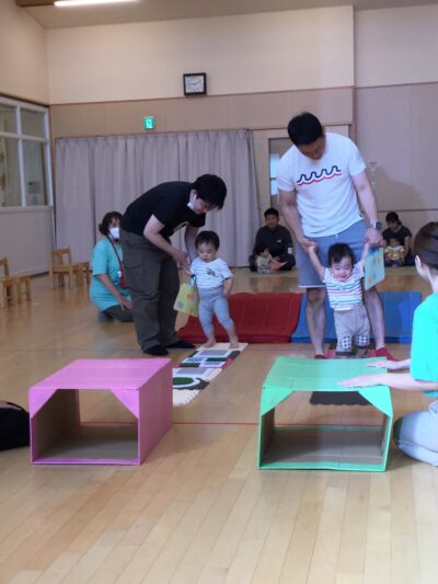 ひよこ組 0歳児ミニ運動会ニチイキッズかみよしだ保育園ニチイキッズ
