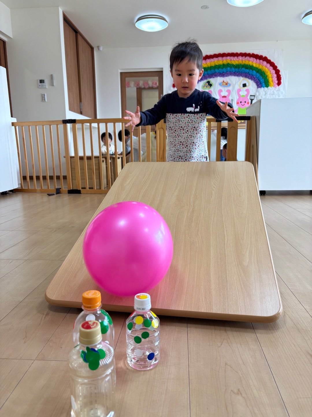 ２０２３年１０月１日 野菜ボーリング – ハートフルナーサリー宇都宮市の保育園